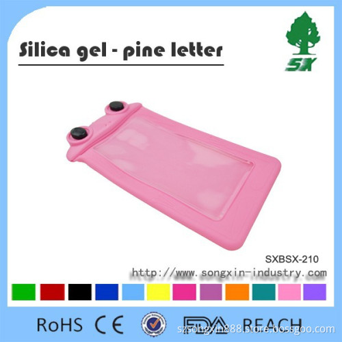 Waterproof Silicone Phone Bag IP-68 Grade 5 inch Swimming and Diving Phone Protector/Water proof phone cover